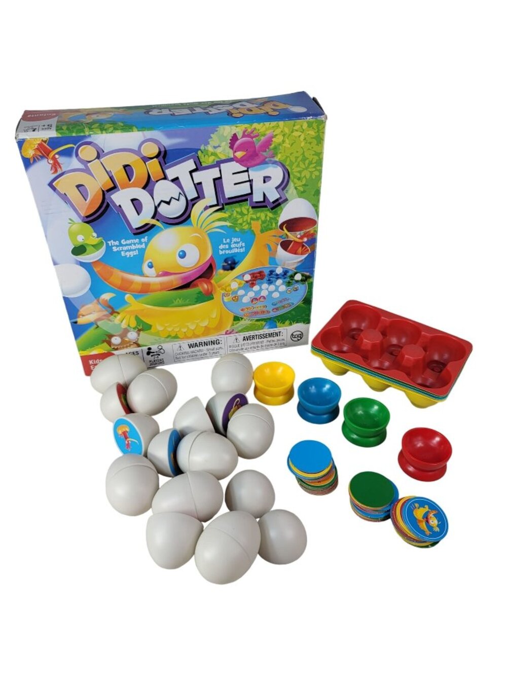 Didi Dotter Matching Memory Game Ages 5+ Eggs Birds Magnetic Homeschool Complete